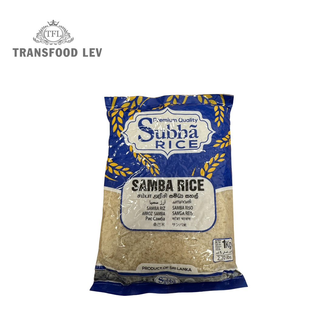 SUBHA RICE SAMBA RICE 1KG – transfood leverkusen